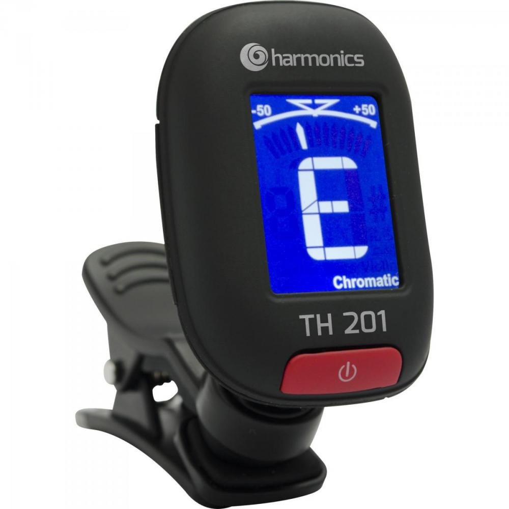 Afinador Clip CromáticoTH-201 HARMONICS Un.Venda: PC/1