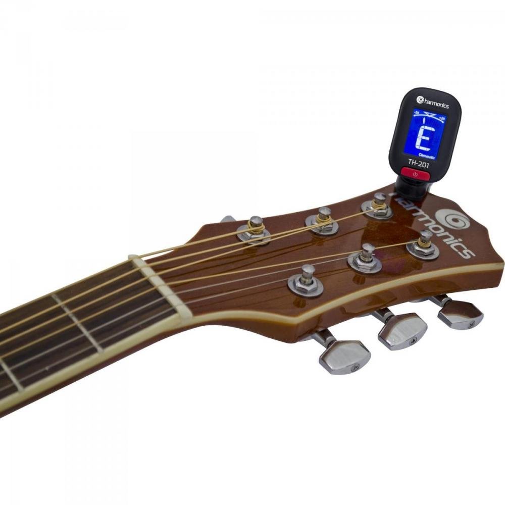 Afinador Clip CromáticoTH-201 HARMONICS Un.Venda: PC/1