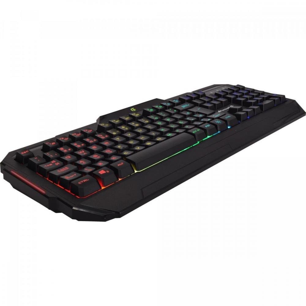 Teclado Gamer Pro K1 RGB Preto Fortrek