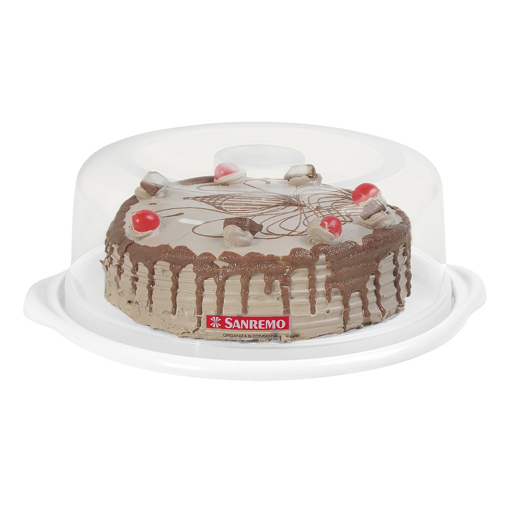 Porta Bolo Redondo Plastico Sanremo 35,5 Cm