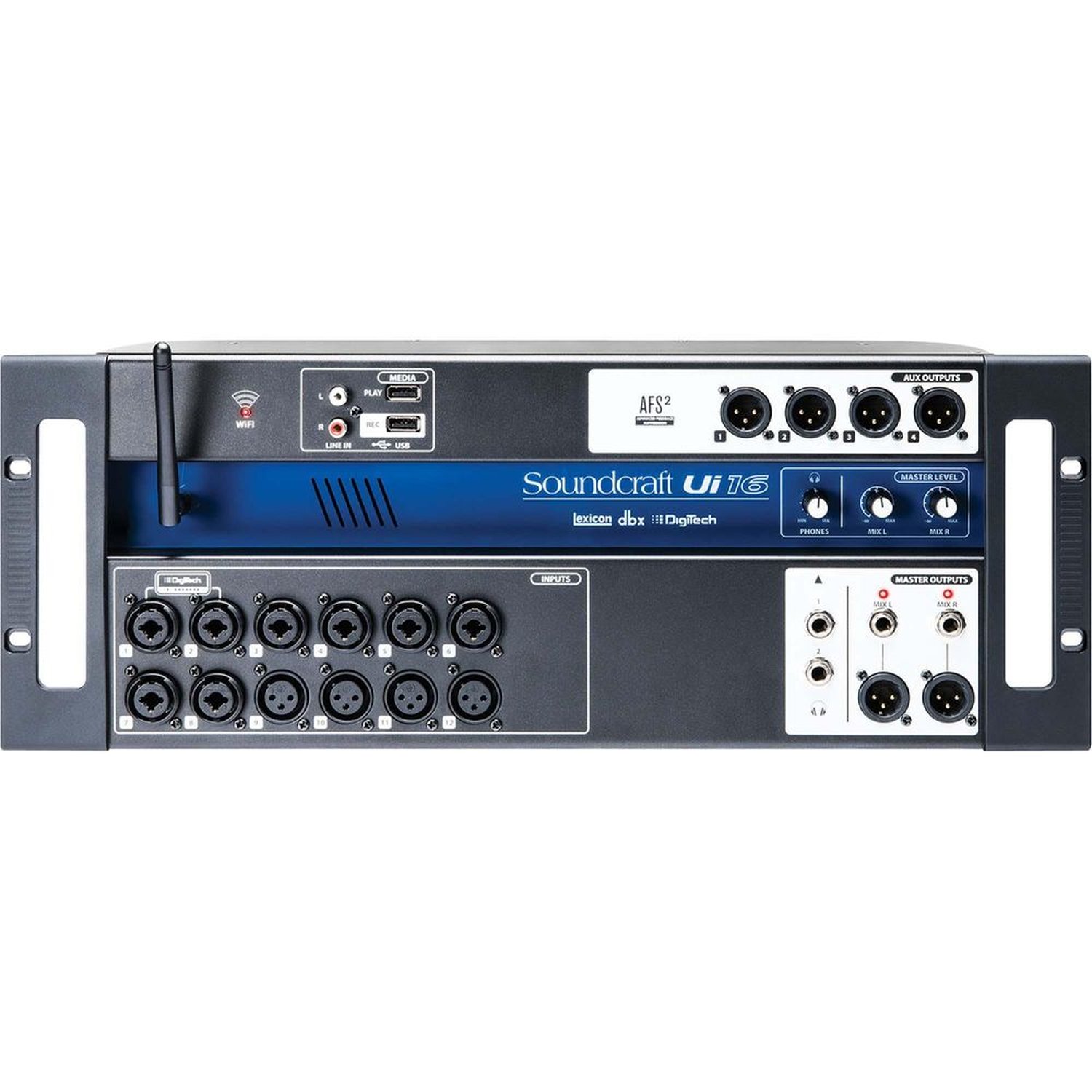Mesa de Som Soundcraft UI-16 Preta Un.Venda: PC/1