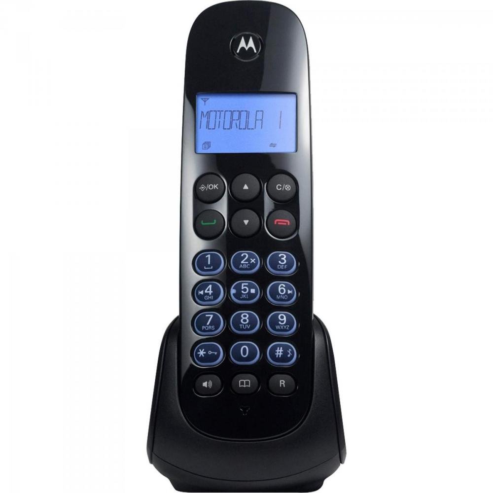 Telefone s/ Fio MOTO750-SE Preto MOTOROLA Un.Venda: PC/1