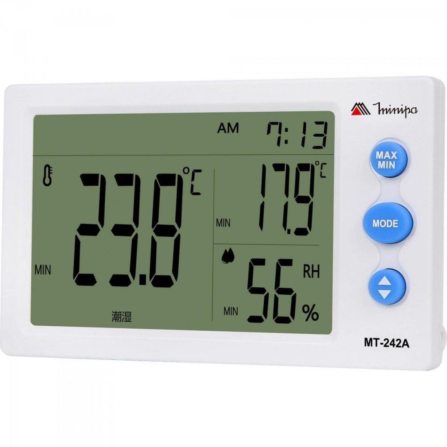 Relogio Termo Higrometro MT242A MINIPA Un.Venda: PC/1