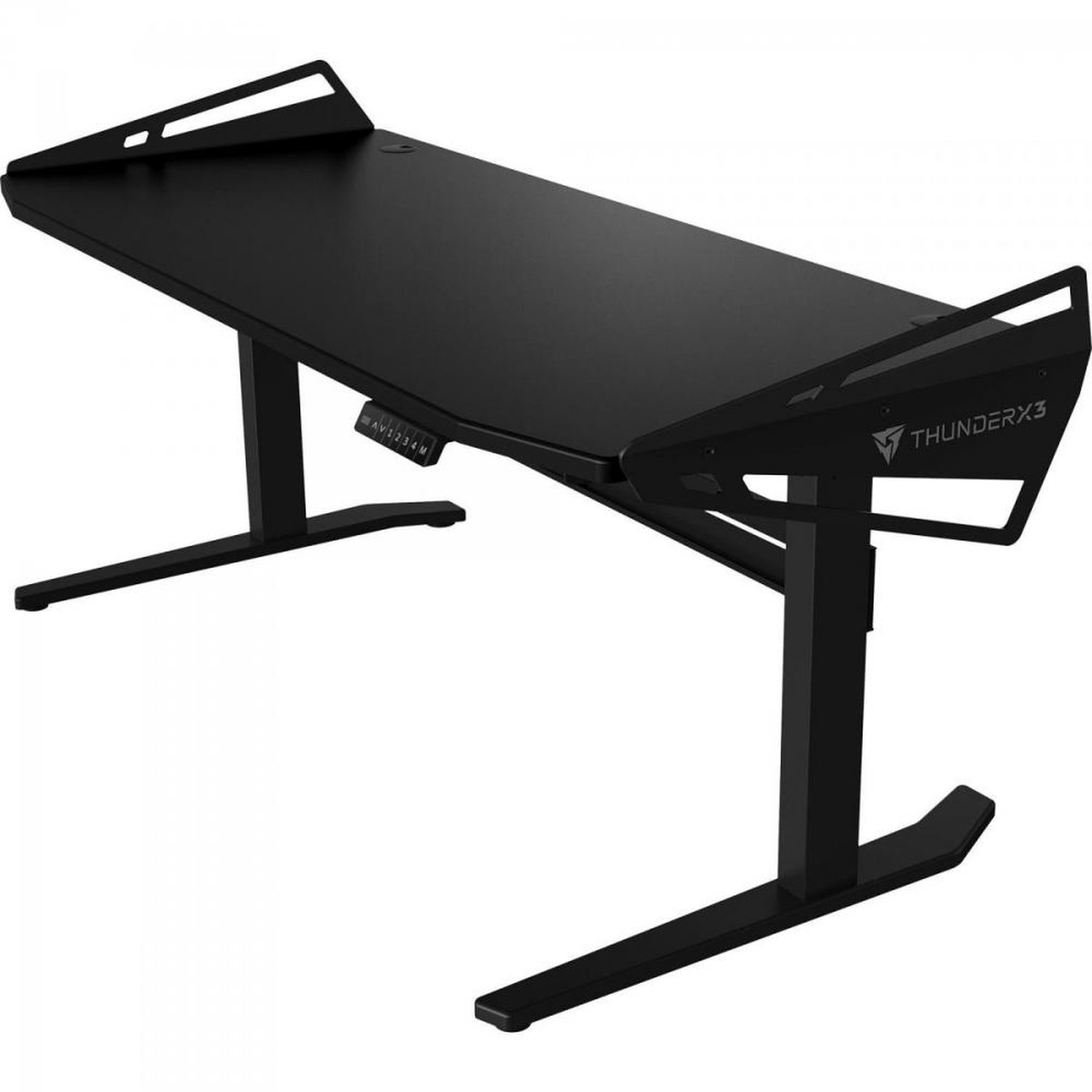 Mesa Gamer Automatizada HEX 160CM AD7 L Preto THUNDERX3 Un.Venda: PC/1