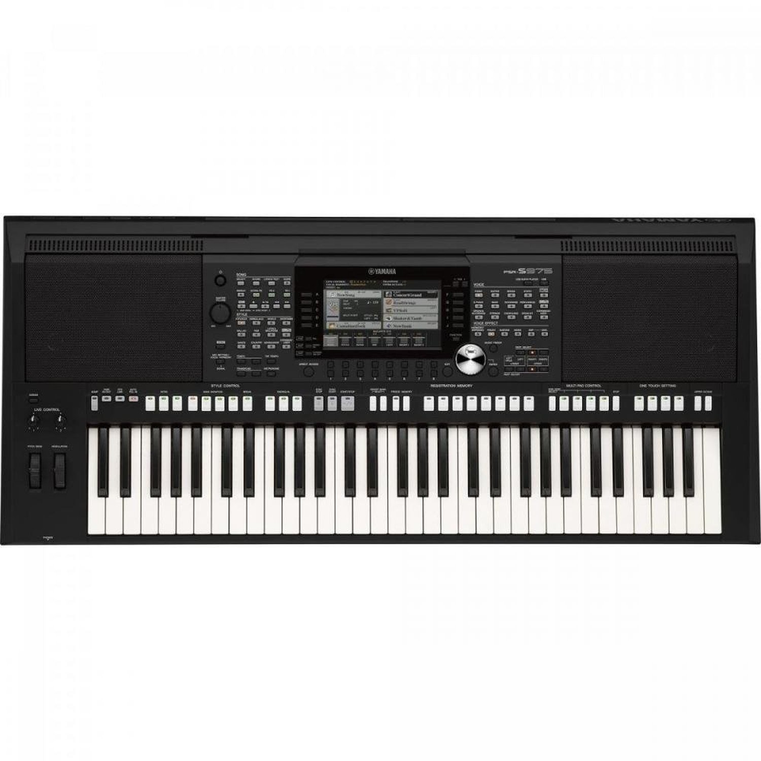 Teclado Arranjador PSR-S975 Preto YAMAHA