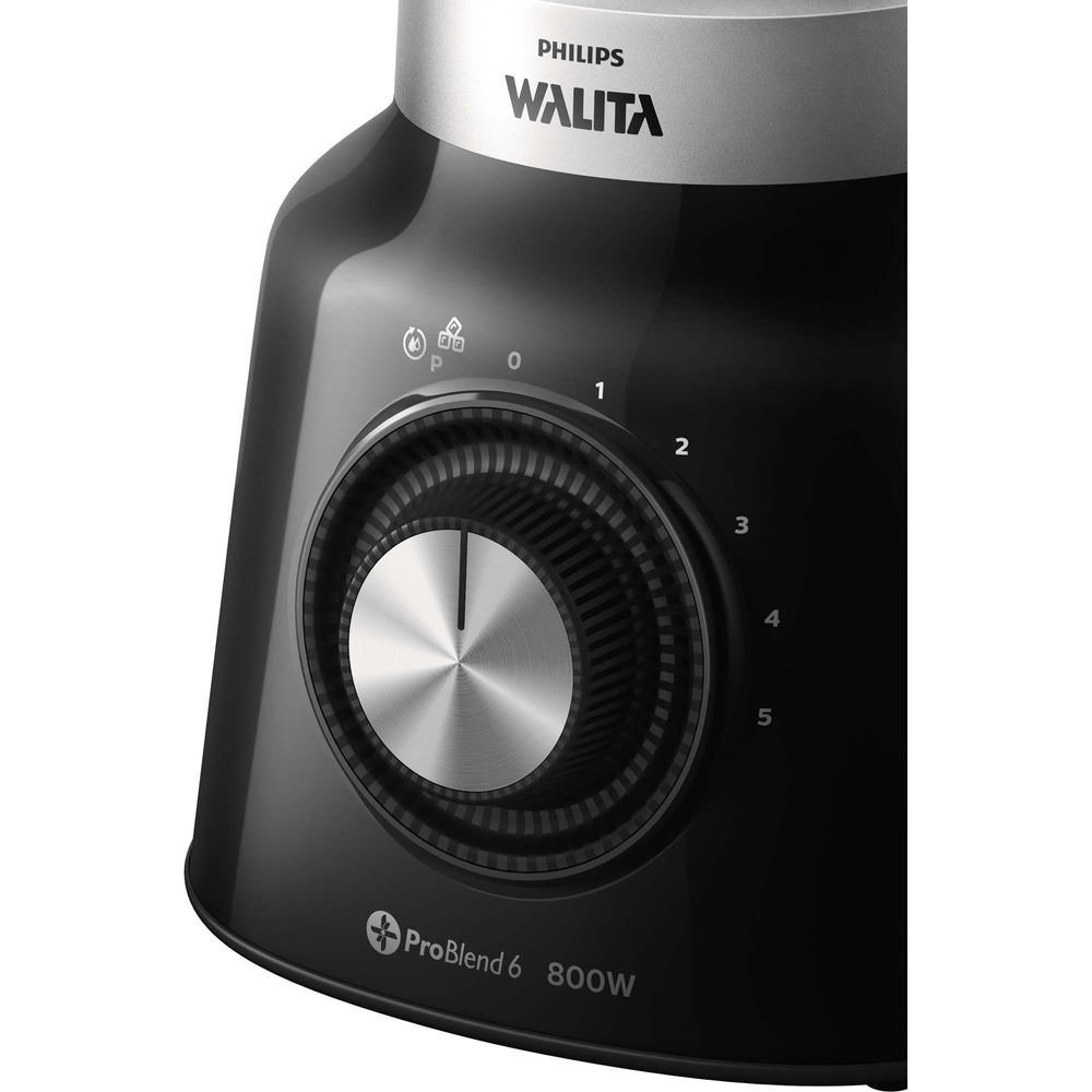 Liquidificador 5 Velocidades Viva Problend 6 Lâminas RI2135 Preto 220V PHILIPS WALITA Un.Venda: PC/1