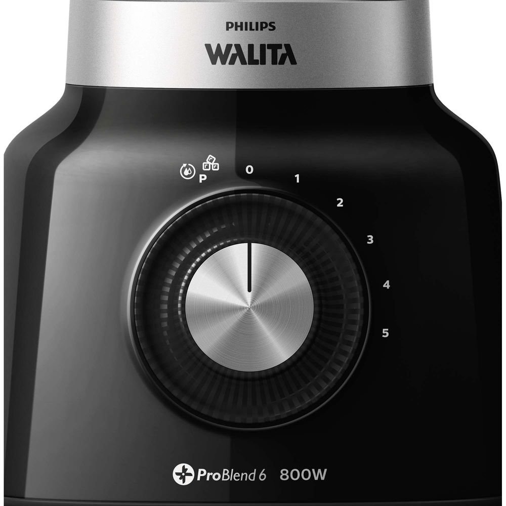 Liquidificador 5 Velocidades Viva Problend 6 Lâminas RI2135 Preto 220V PHILIPS WALITA Un.Venda: PC/1