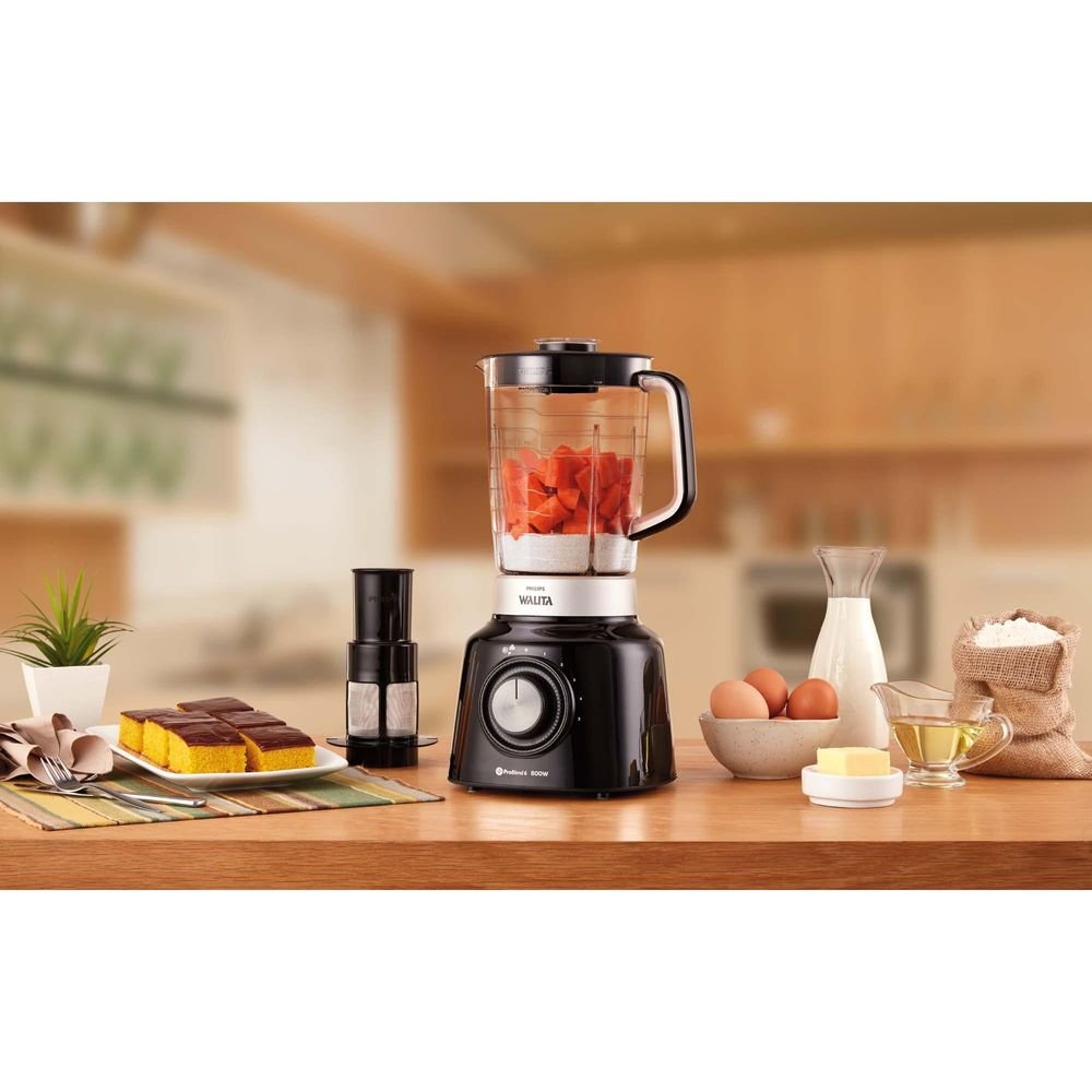 Liquidificador 5 Velocidades Viva Problend 6 Lâminas RI2135 Preto 220V PHILIPS WALITA Un.Venda: PC/1