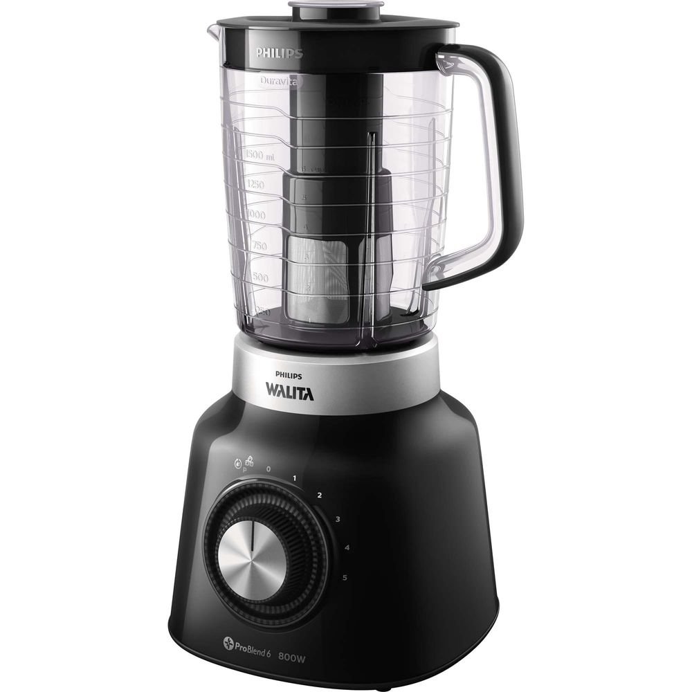 Liquidificador 5 Velocidades Viva Problend 6 Lâminas RI2135 Preto 220V PHILIPS WALITA Un.Venda: PC/1