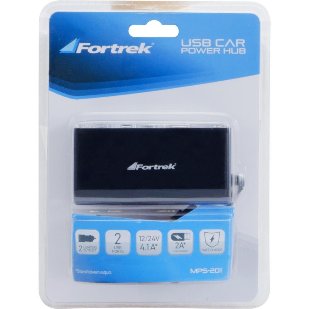 Fonte de Energia 12/24V 2A MPS-201 Preto FORTREK Un.Venda: PC/1