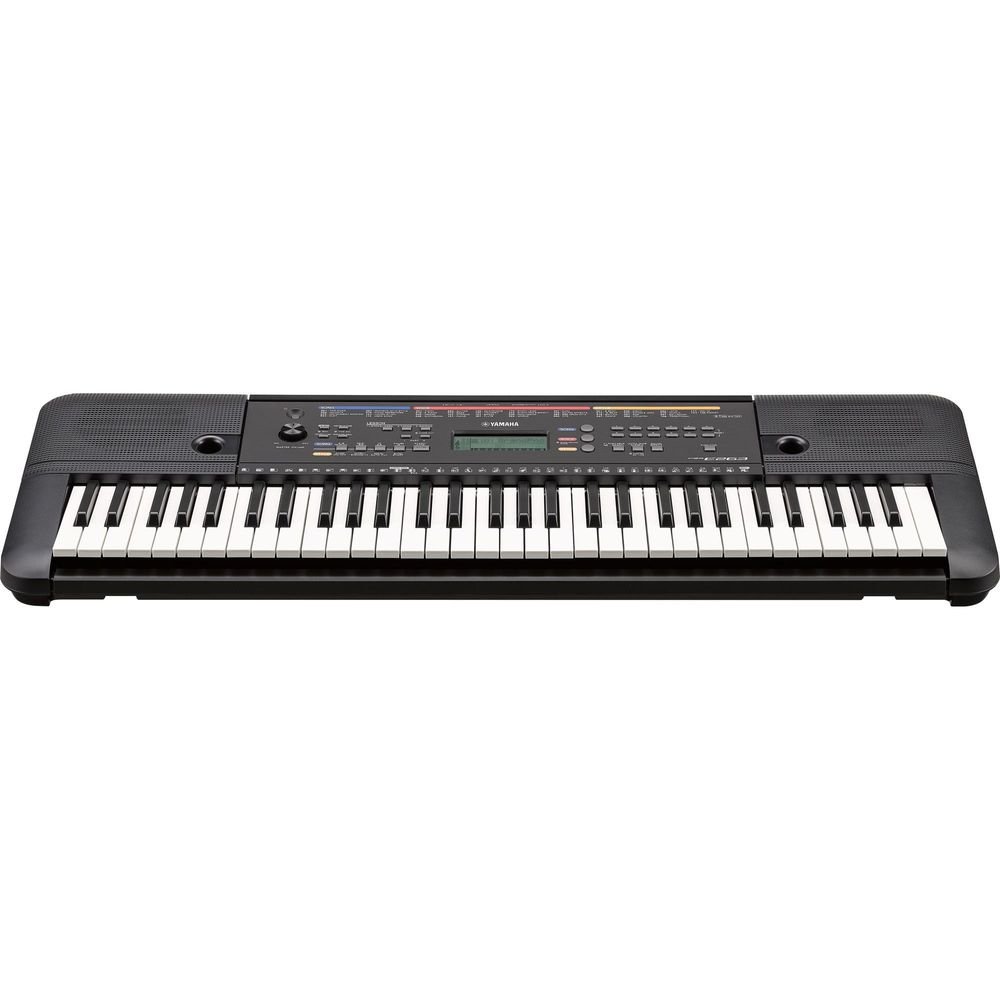 Teclado Arranjador PSR-E263 Preto YAMAHA Un.Venda: PC/1