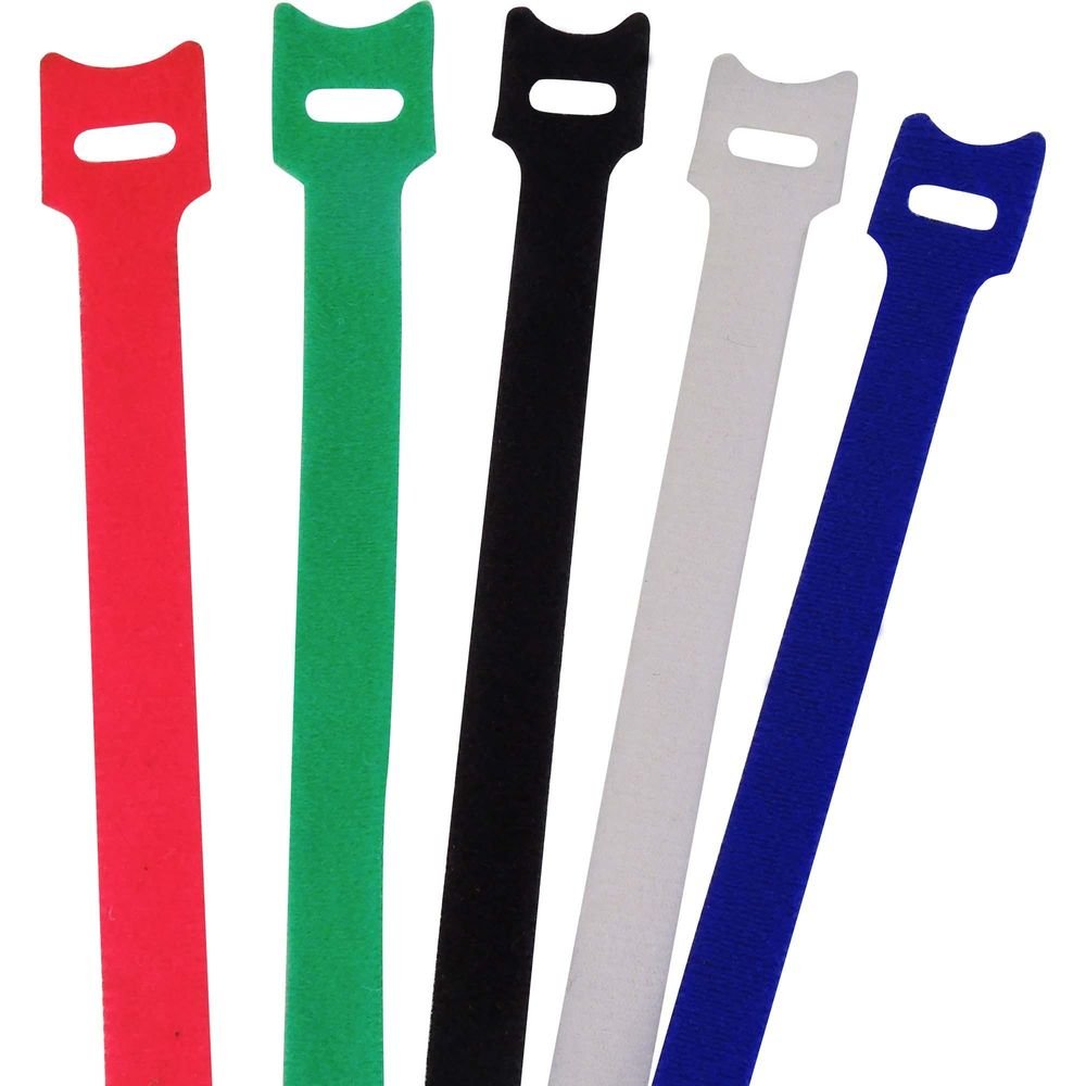 Abraçadeira Autofixável com 5 14x330mm AUTOFLEX Colorido BRASFORT Un.Venda: MVA/5