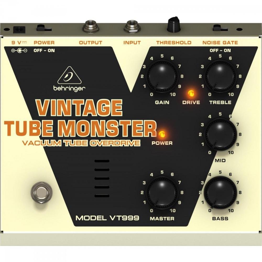 Pedal Para Guitarra Vacuumtube Monster VT999 BEHRINGER Un.Venda: PC/1