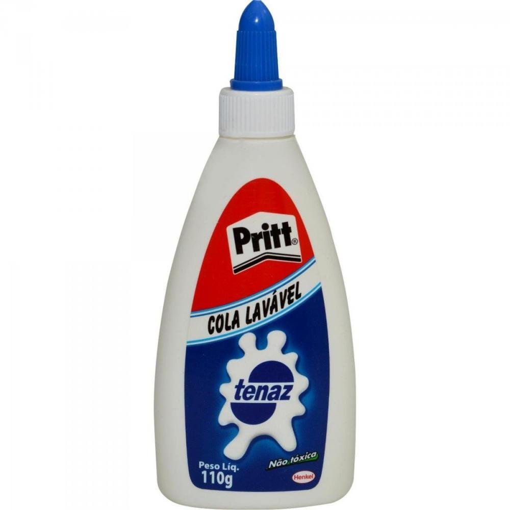 Cola Líquida 110g Tenaz Caixa com 12 Unidades PRITT Un.Venda: CX/12