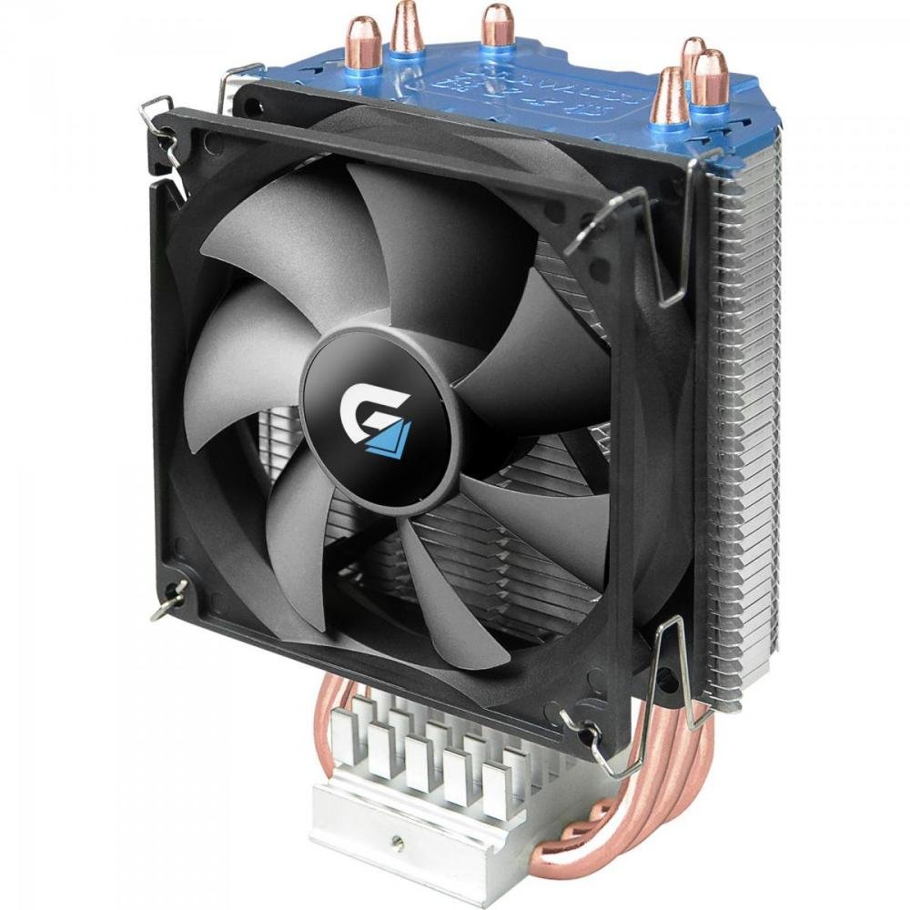 Cooler Para CPU 100x71x136mm AIR4 Preto FORTREK Un.Venda: PC/1