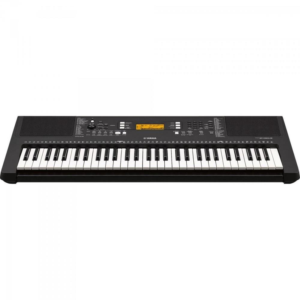 Teclado Arranjador PSR-E363 Preto YAMAHA Un.Venda: PC/1