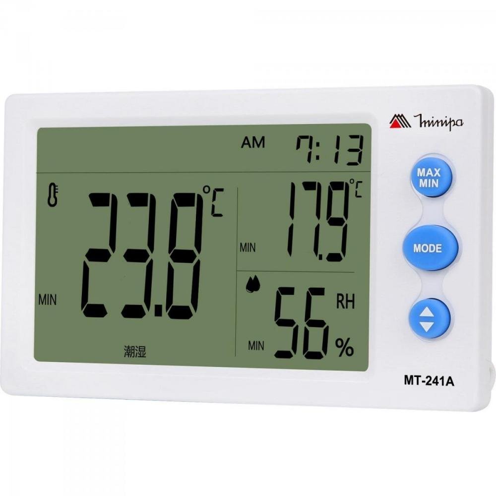 Relogio Termo Higrometro MT241A MINIPA Un.Venda: PC/1