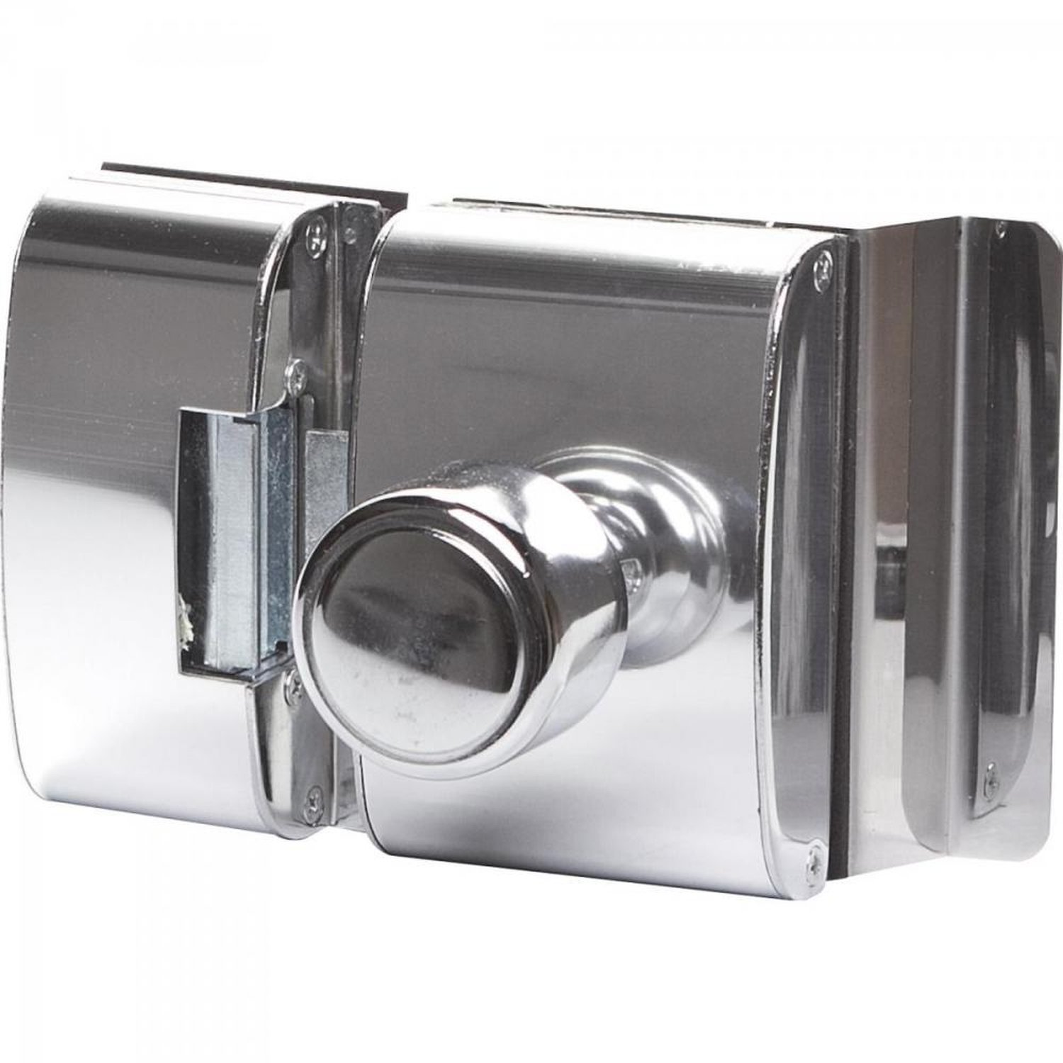 Fechadura para Porta de Vidro PV200R1I Cromada AGL Un.Venda: PC/1