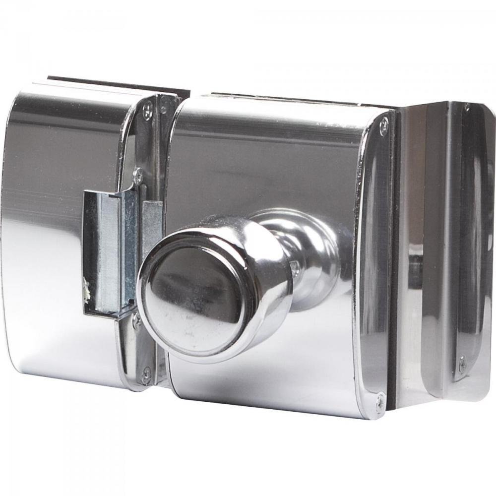 Fechadura para Porta de Vidro PV200R1I Cromada AGL Un.Venda: PC/1