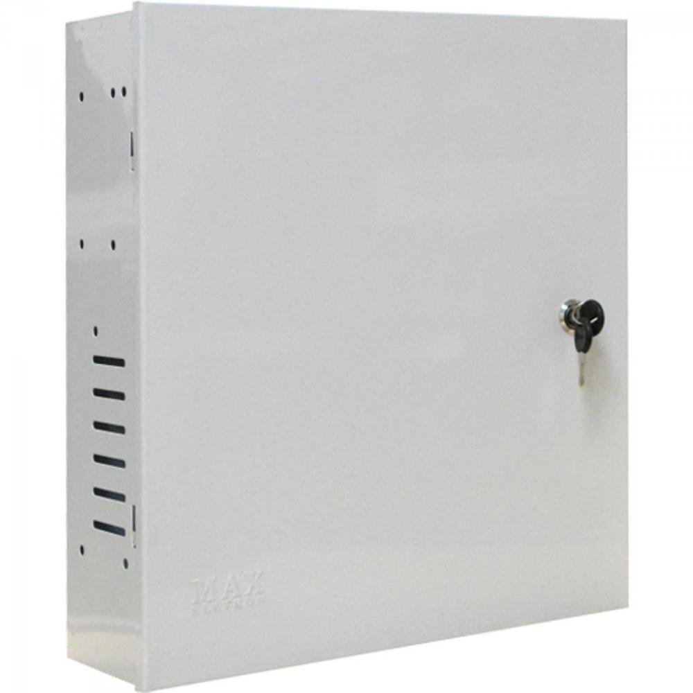 Rack Organizador para CFTV Multi 19" 8 Canais RJ45 Branco MAX ELETRON Un.Venda: PC/1