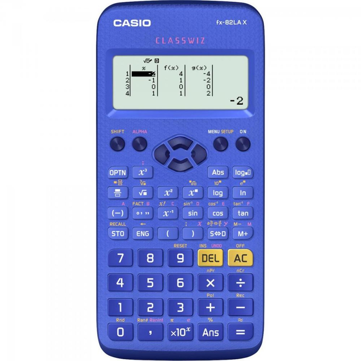 Calculadora Científica FX82LAX Azul CASIO Un.Venda: PC/1
