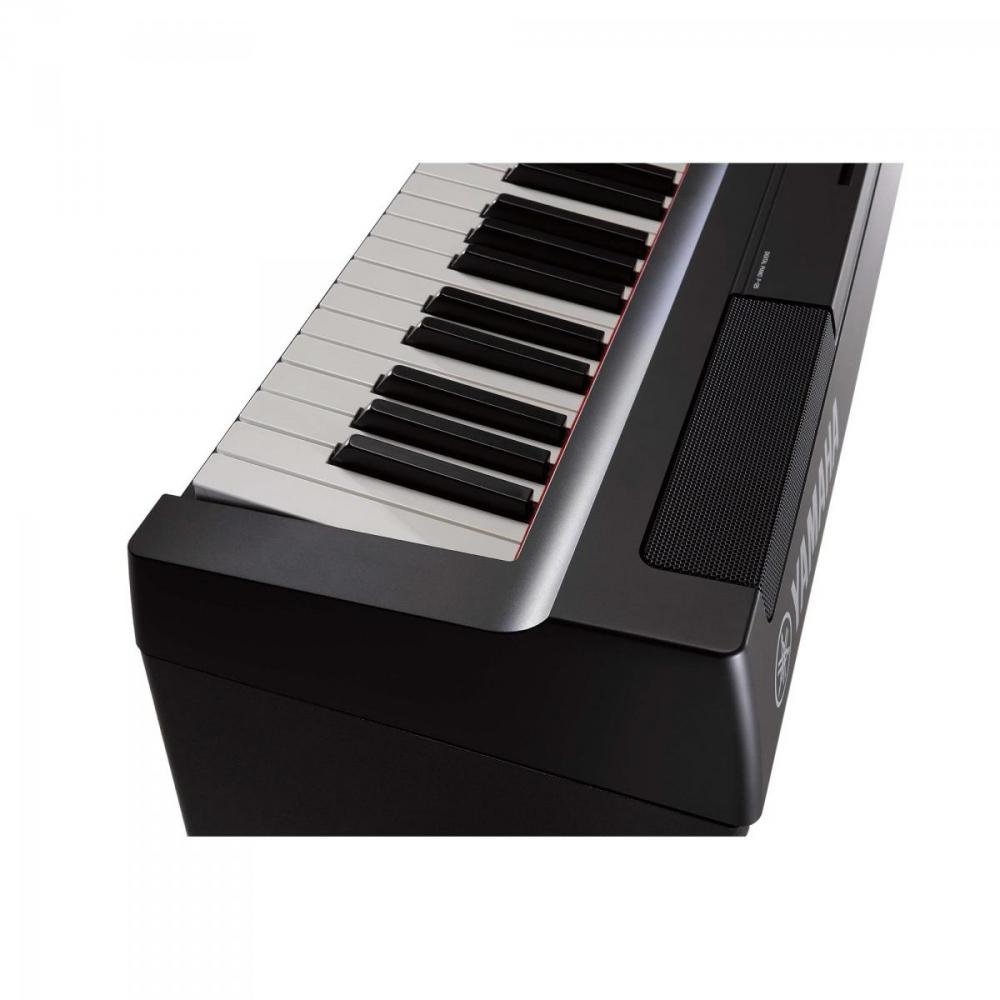 Piano Digital Compacto c/ Fonte P125B Preto YAMAHA Un.Venda: PC/1