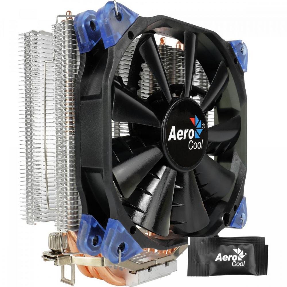 Cooler para Processador VERKHO 4 Preto AEROCOOL Un.Venda: PC/1