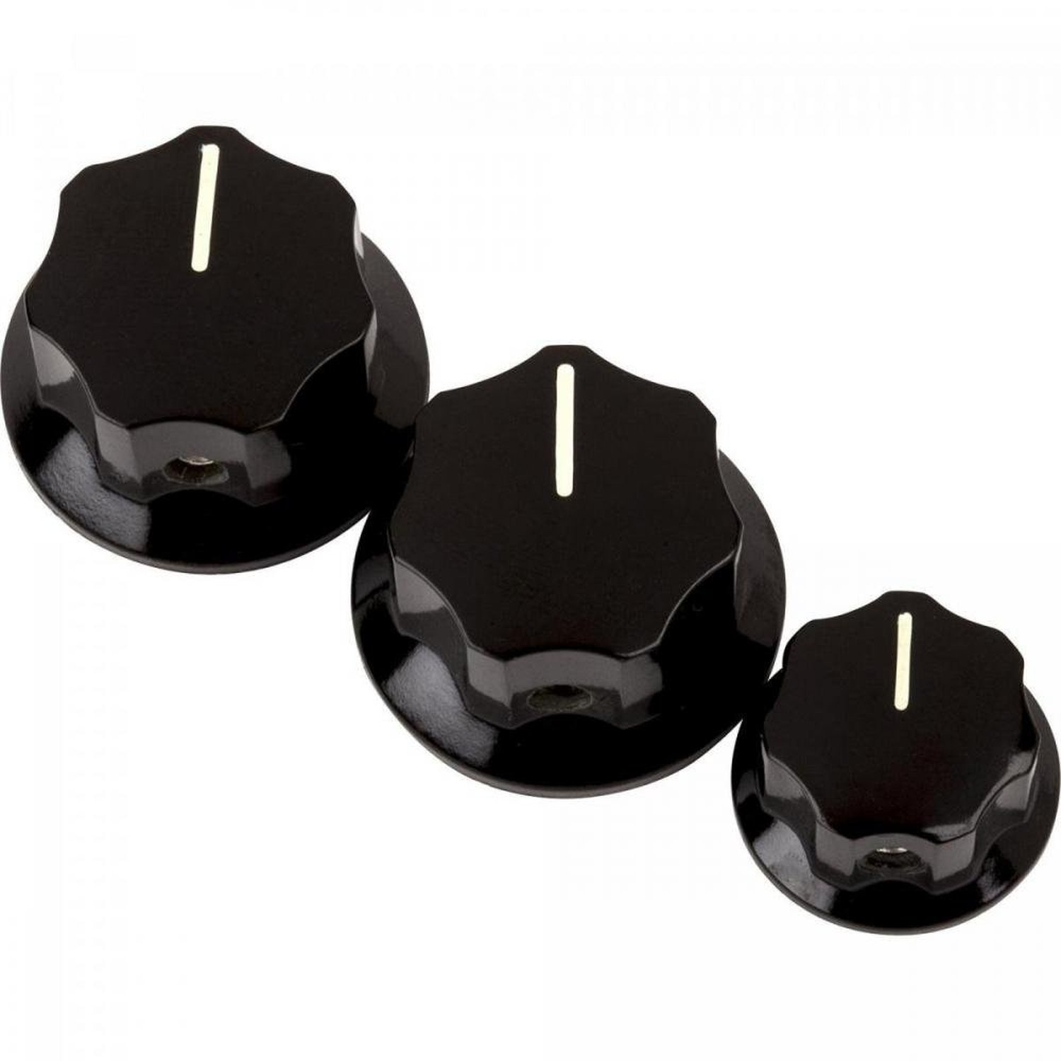 Knob para Baixo Jazz Bass Preto FENDER Un.Venda: PC/1