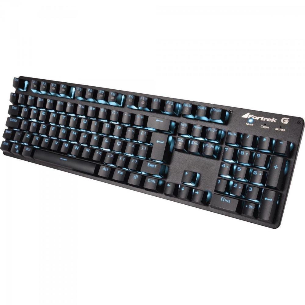Teclado Gamer Mecânico K5 RGB Preto FORTREK Un.Venda: PC/1