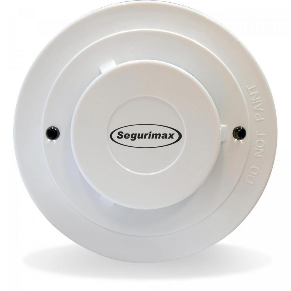 Detector Óptico de Fumaça 12V/24V SEGURIMAX Un.Venda: PC/1