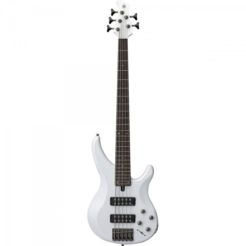 Contrabaixo Ativo 5 Cordas Captadores Cerâmicos TRBX305 Branco YAMAHA Un.Venda: PC/1