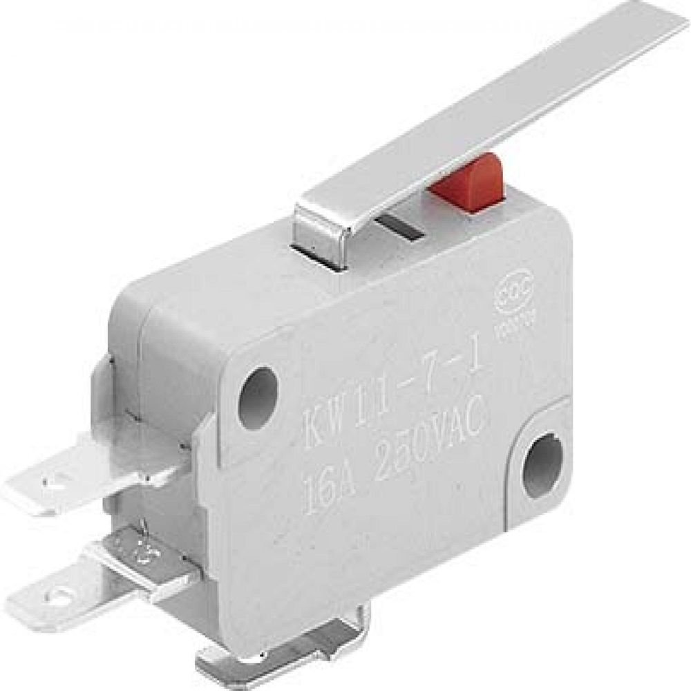 Chave Micro Switch 16A 250V KW1171-CH27MMSC5 Cinza RONTEK Un.Venda: MVA/5