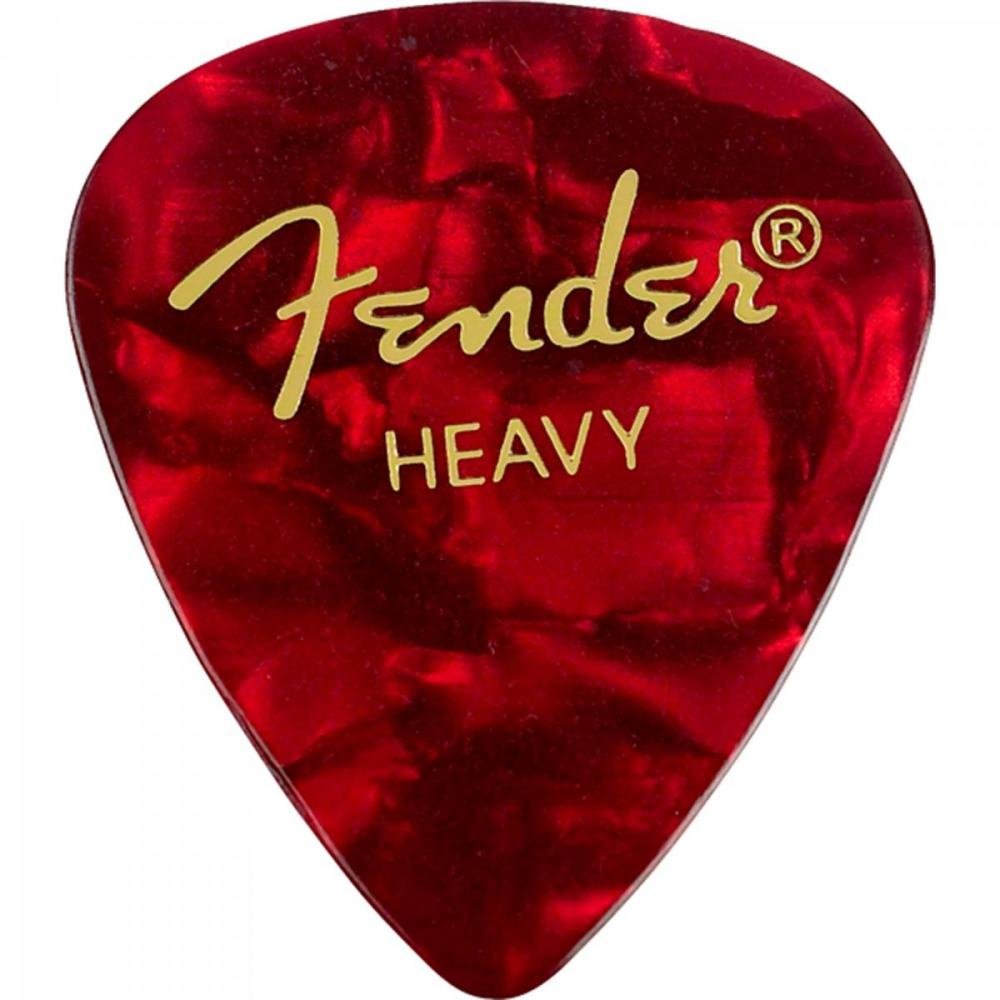 Palheta Celulóide Shape Premium 351 Heavy Ocean Turquoise FENDER Un.Venda: MVA/144