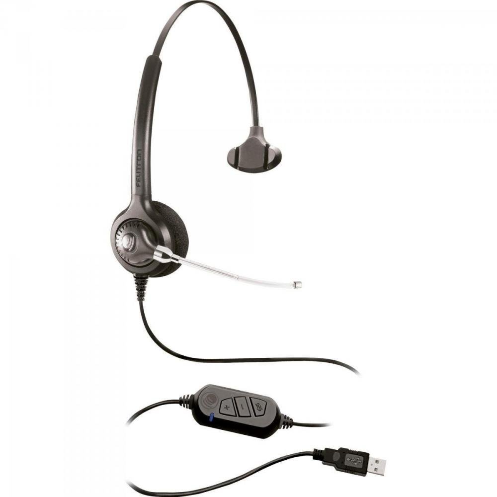Fone Headset Monoauricular Voice Guide USB FELITRON Un.Venda: PC/1