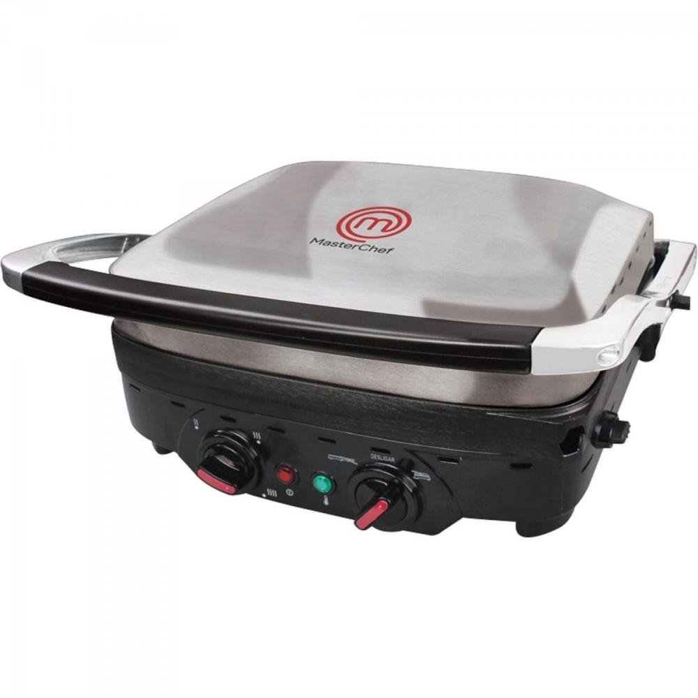 Grill 180º 1500W 127V GR1001I Inox MASTERCHEF Un.Venda: PC/1