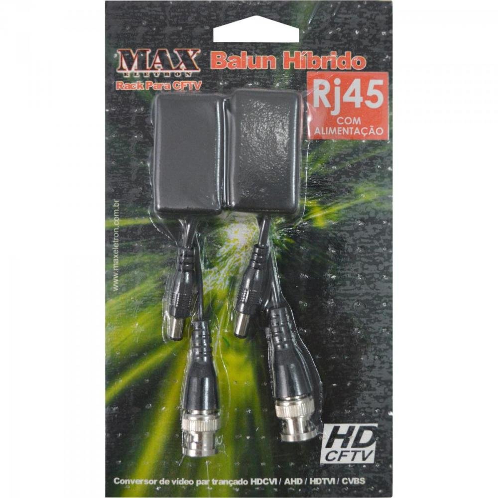 Rack Organizador para CFTV Multi 19" 16 Canais RJ45 Preto MAX ELETRON Un.Venda: PC/1
