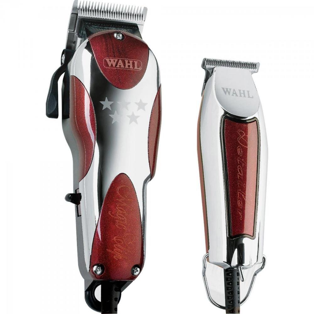 Kit Máquina de Corte Magic Clip + Detailer 220V WAHL Un.Venda: PC/1