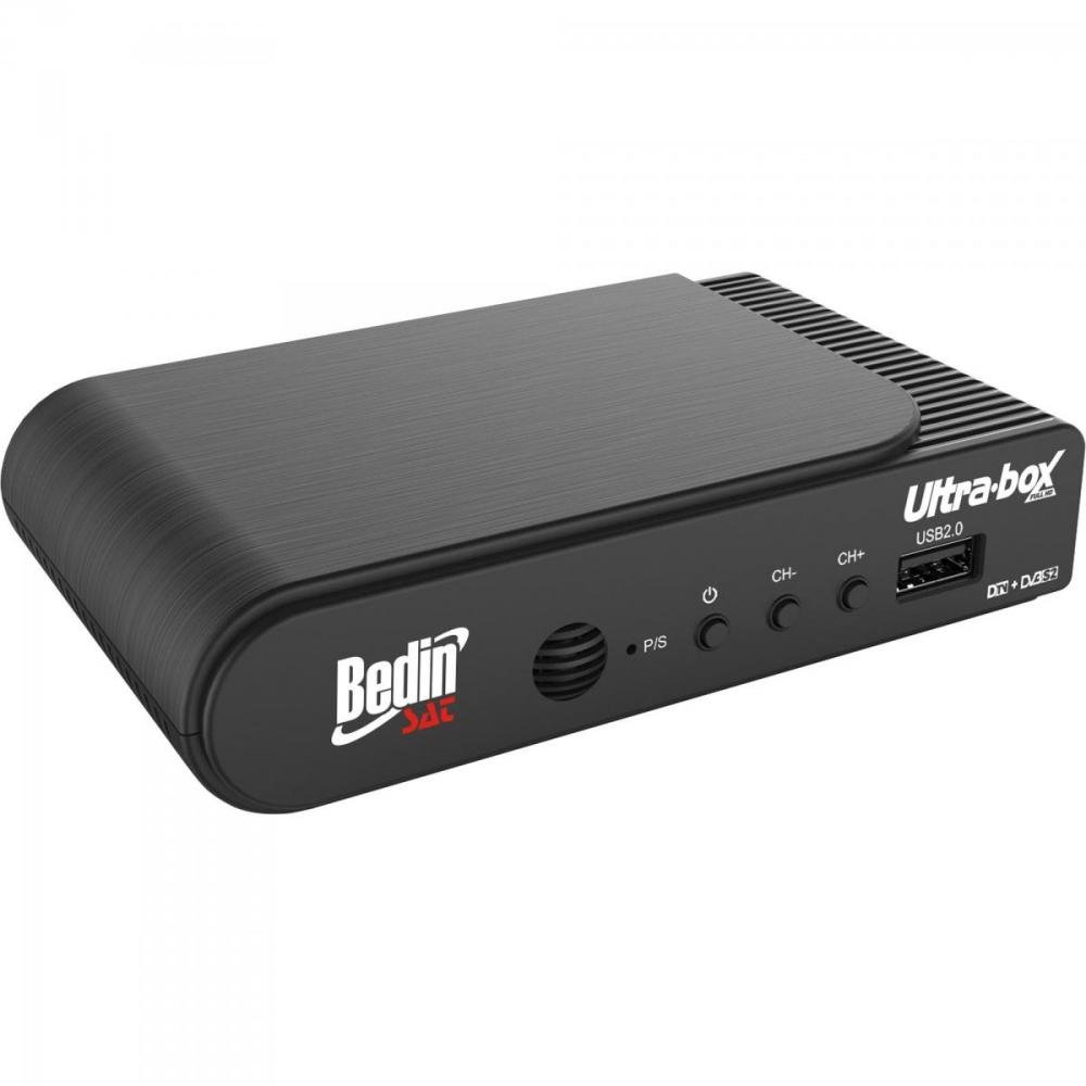 Receptor e Conversor Digital ULTRABOX Preto BEDINSAT Un.Venda: PC/1
