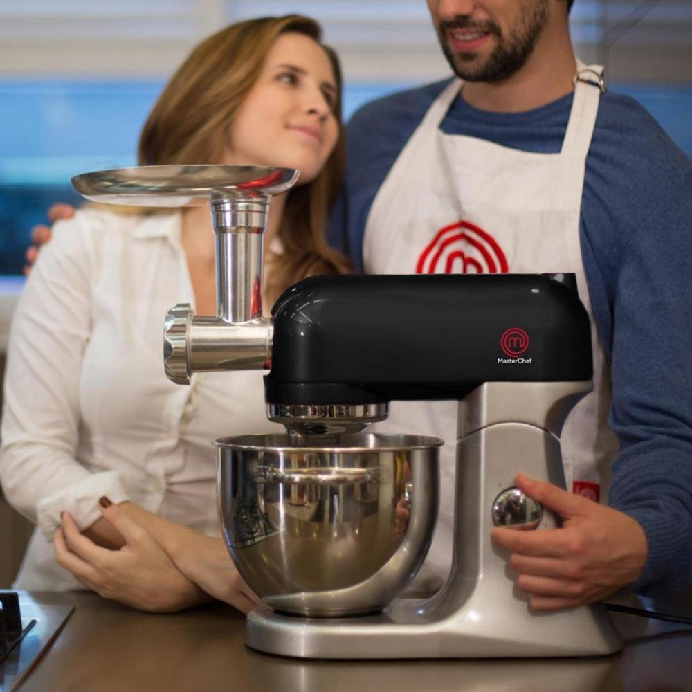 Batedeira Planetária Premium 1000W 220V BA3001P Preta MASTERCHEF Un.Venda: PC/1