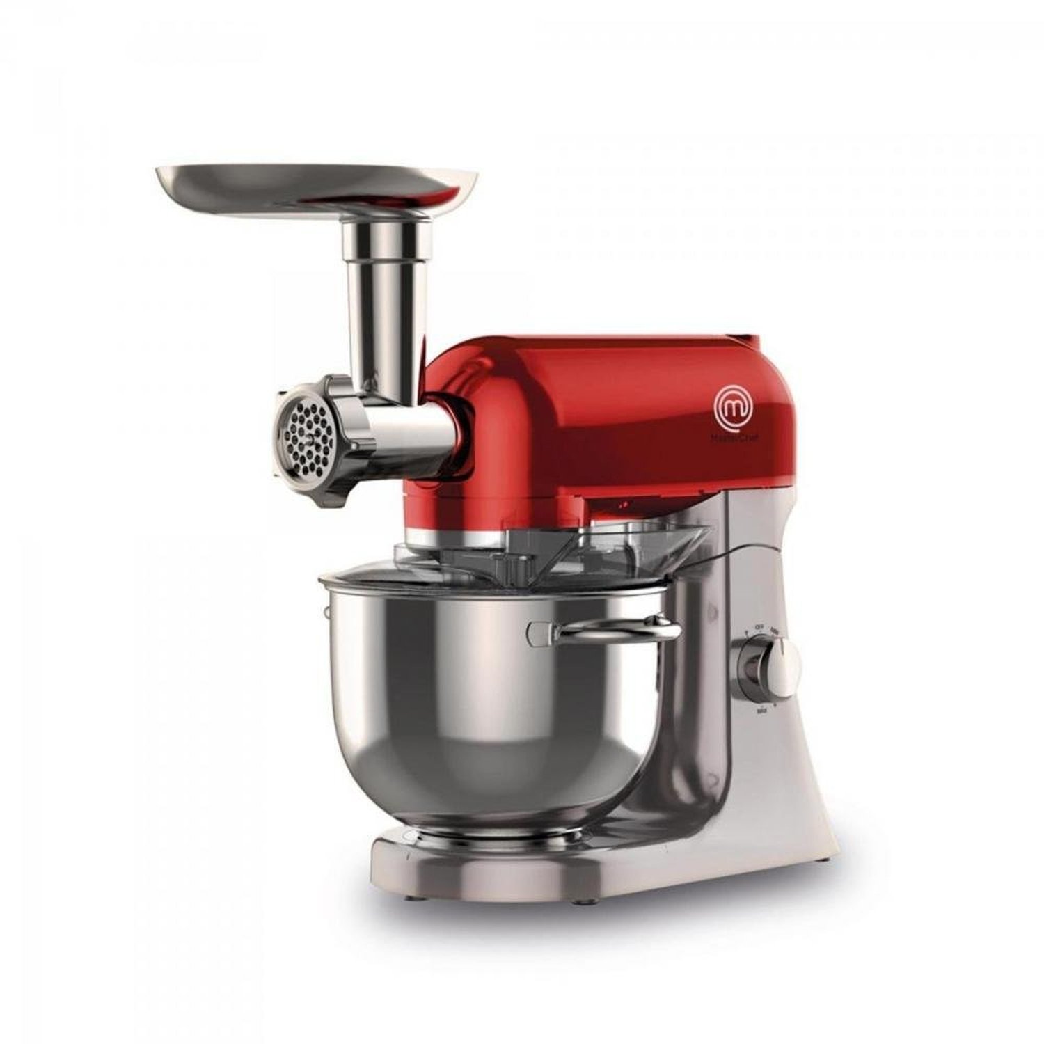 Batedeira Planetária Premium 1000W 220V BA3001V Vermelha MASTER CHEF Un.Venda: PC/1
