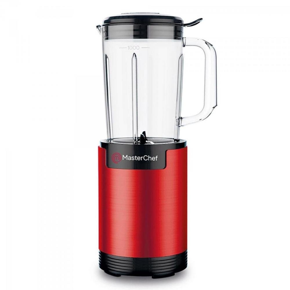 Mini Liquidificador 800W 220V ML2001V Vermelho MASTER CHEF Un.Venda: PC/1