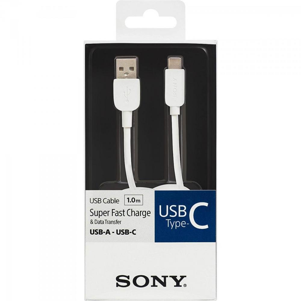 Cabo USB tipo C CP-AC100 Branco SONY Un.Venda: PC/1