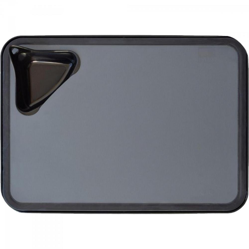 Placa de Corte com Pote Removível GOURMET Preto YUZE Un.Venda: PC/1