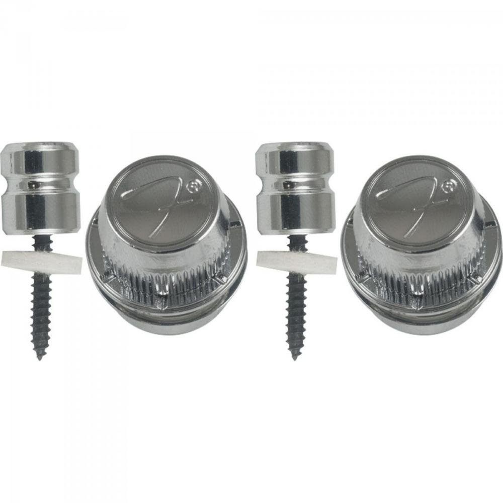 Straplock F Chrome Knob FENDER Un.Venda: PC/1
