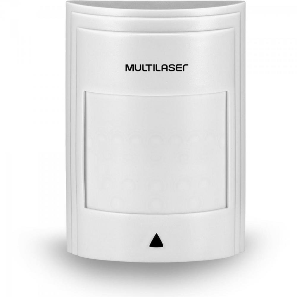 Sensor IR Infra Passivo Pet 18Kg Duplo Fio SE410 Branco MULTILASER Un.Venda: PC/1