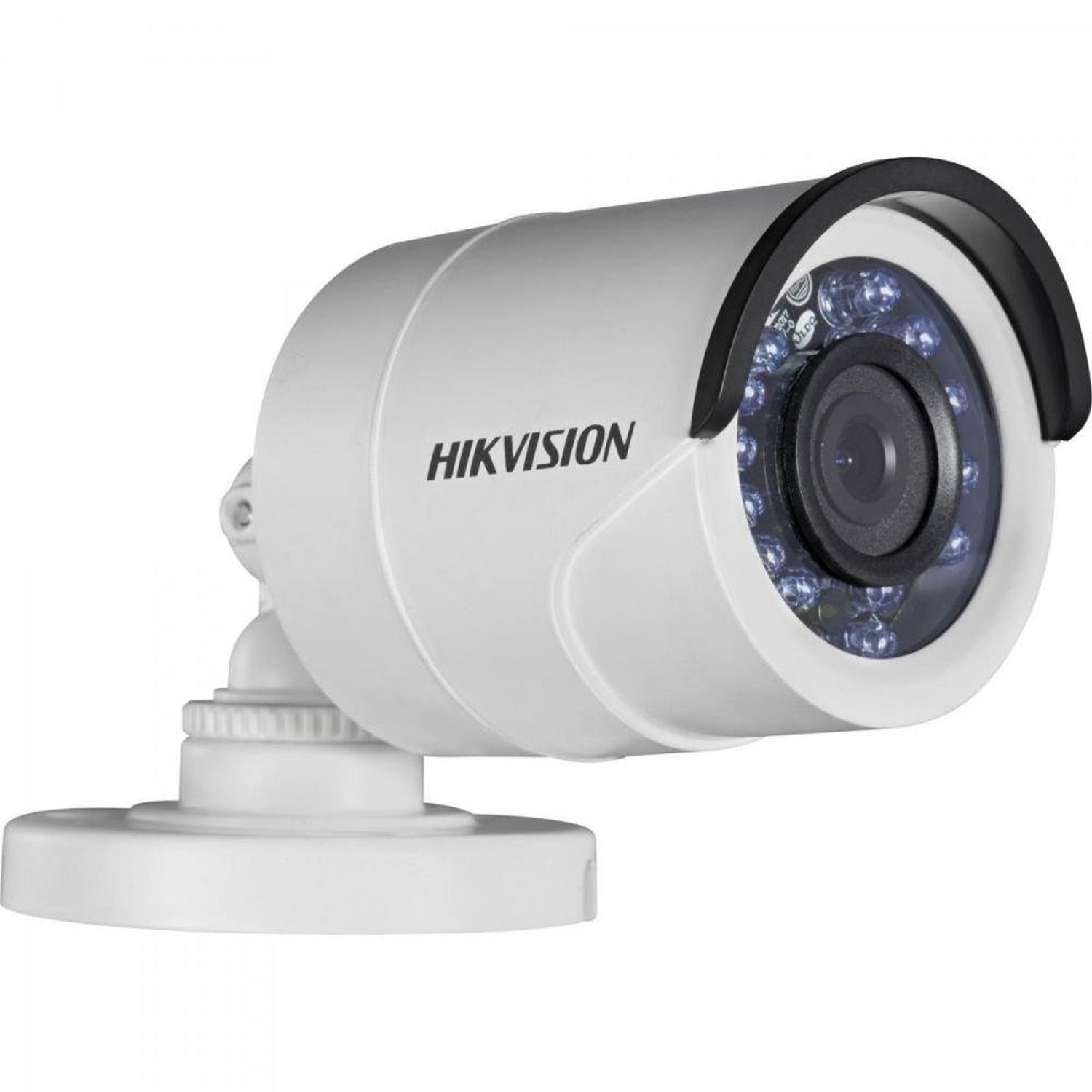 Camera Bullet HDTVI 3,6mm 10M 2MP 720P Plastico DS-2CE1AD0T-IRP HIKVISION Un.Venda: PC/1