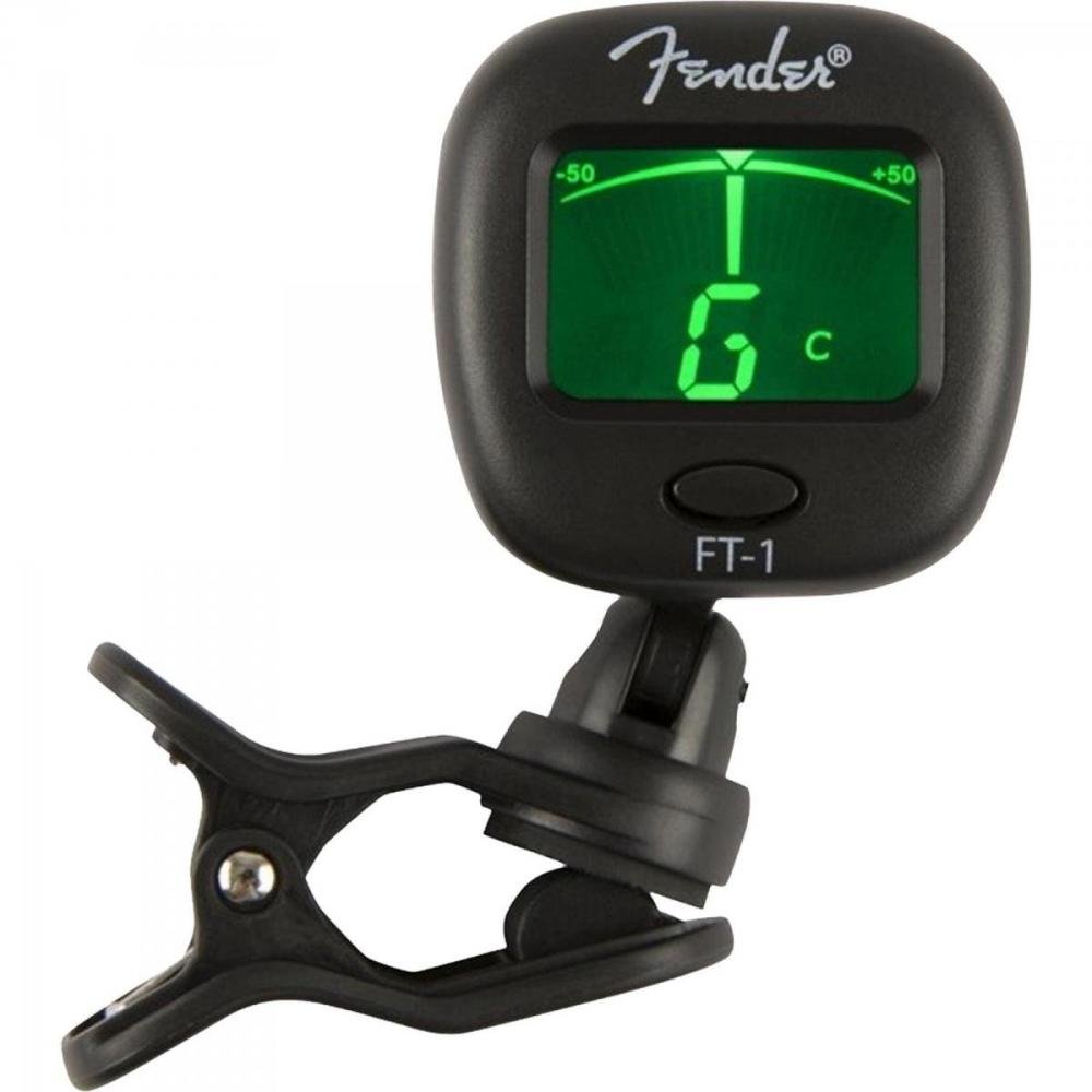 Afinador FT-1 PRO CLIP ON Preto FENDER Un.Venda: PC/1