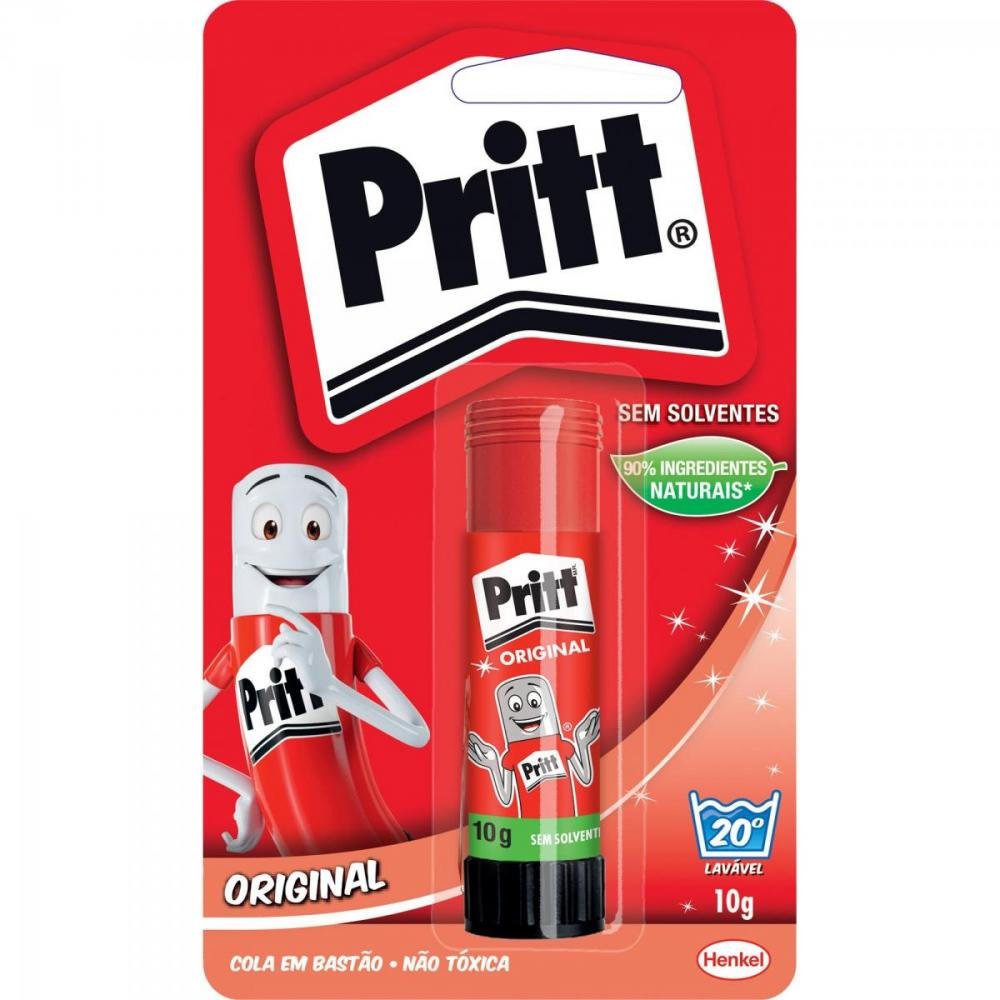 Cola Bastão 10g Blister PRITT Un.Venda: PC/1