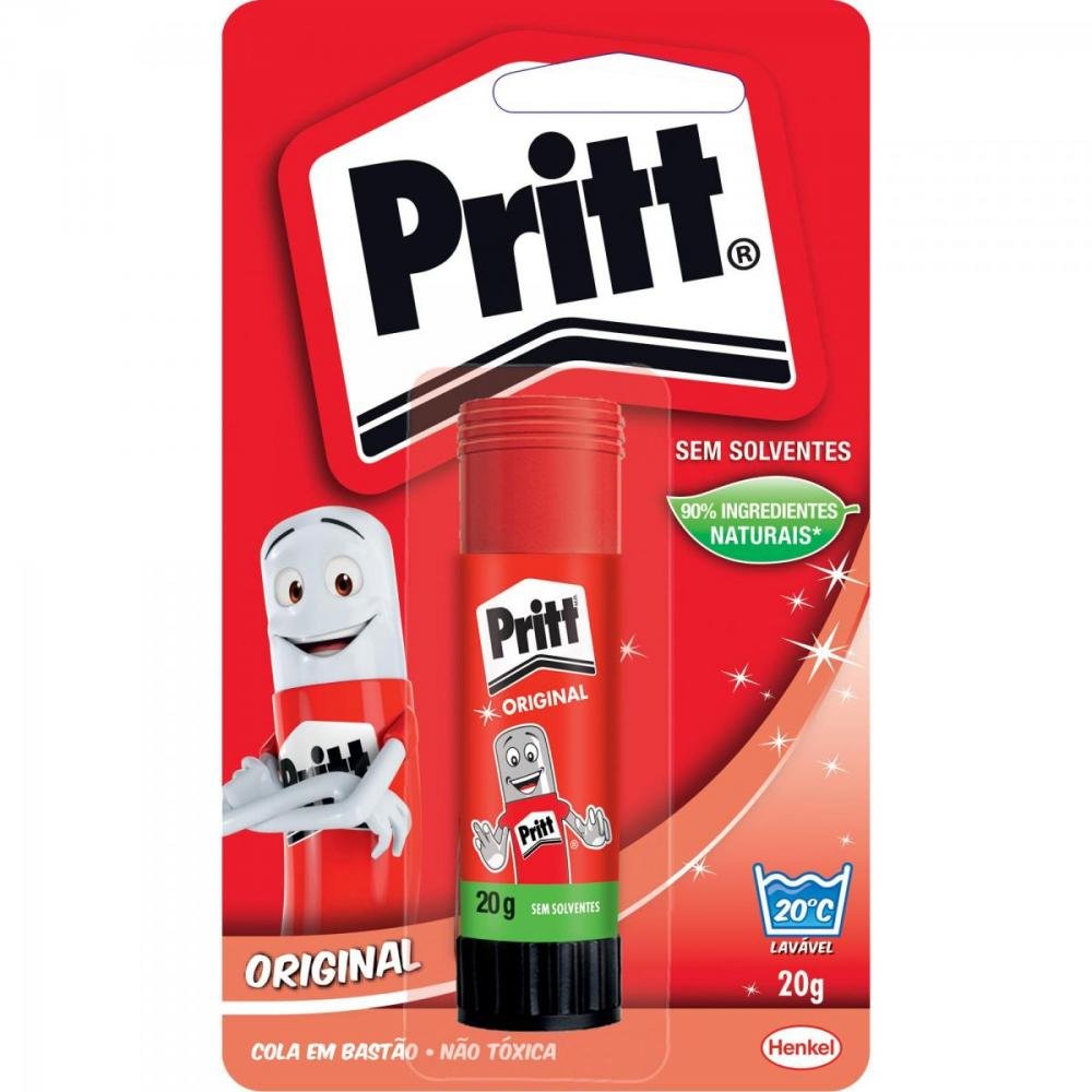 Cola Bastão 20g Blister PRITT Un.Venda: PC/1
