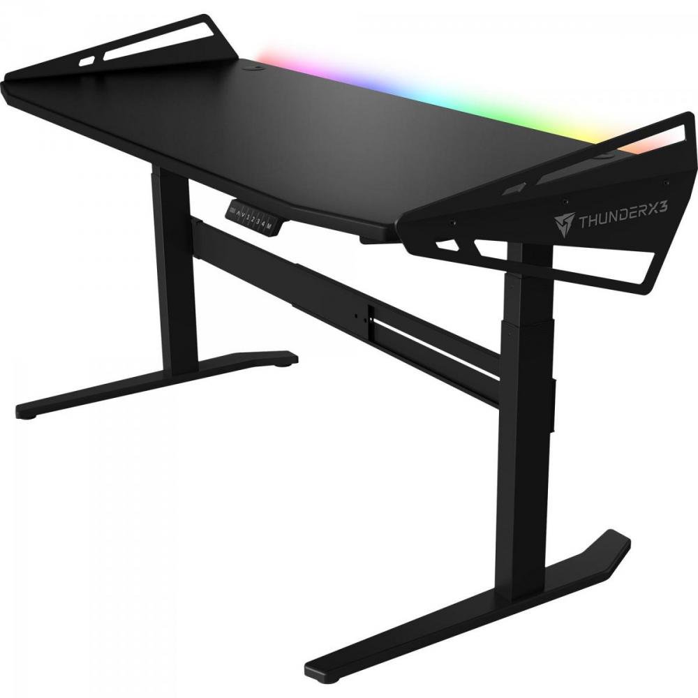 Mesa Gamer Automatizada HEX 120CM AD7 M Preto THUNDERX3 Un.Venda: PC/1